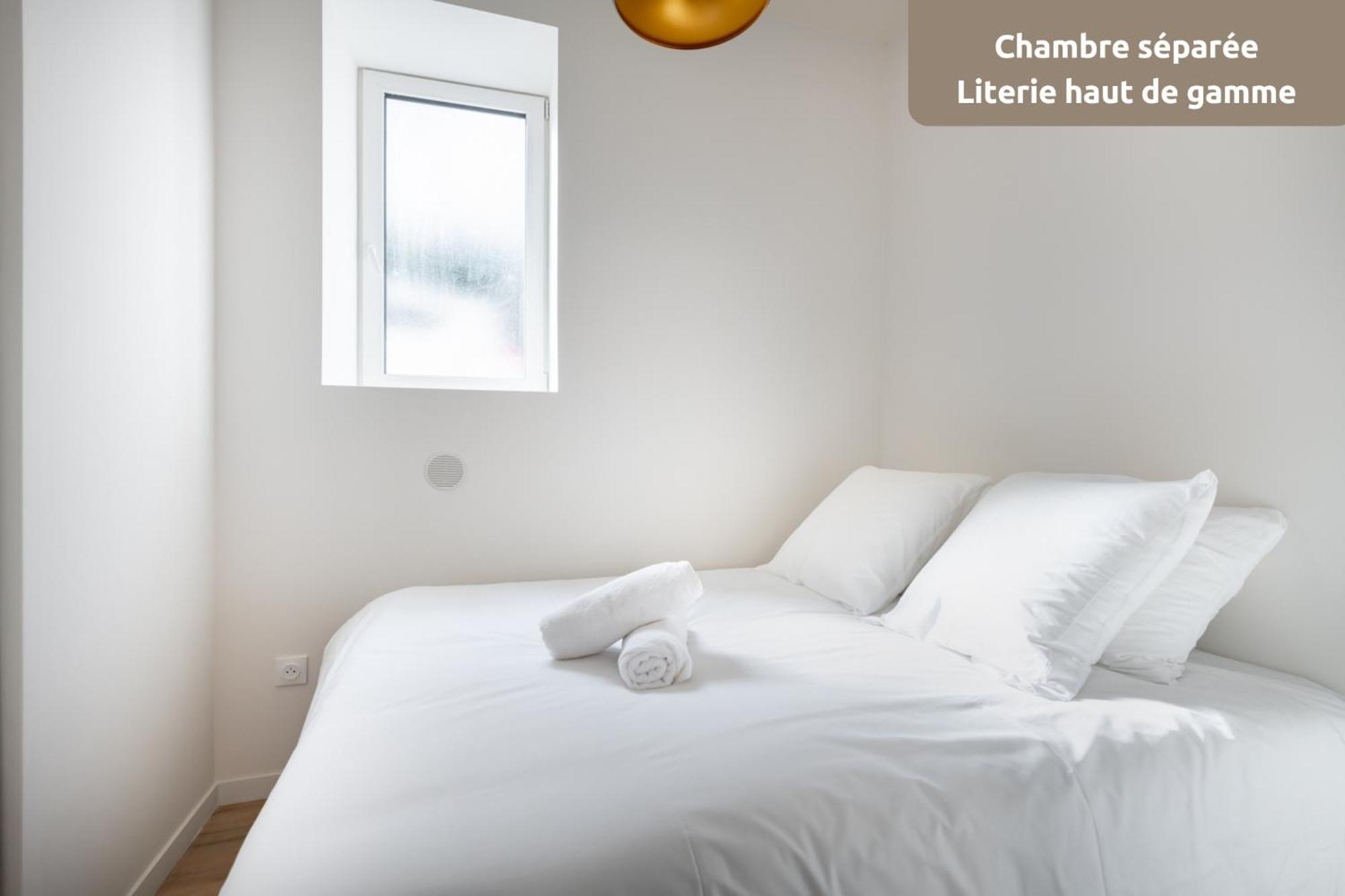 Romarin * Lumineux * Linge Hotelier * Fibre * Confort La Destrousse المظهر الخارجي الصورة